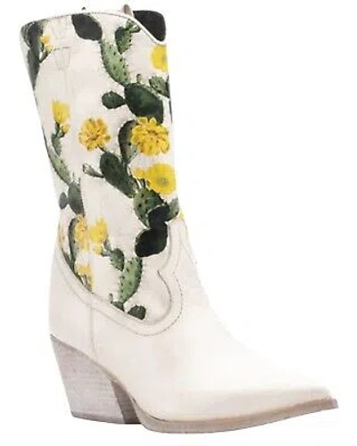 GOLO GOLO SHOES WOMEN'S CACTUS GRAPHIC WESTERN BOOT - POINTED TOE - CACTUS-SOY