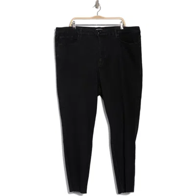 GOOD AMERICAN GOOD AMERICAN GOOD LEGS RAW HEM SKINNY JEANS