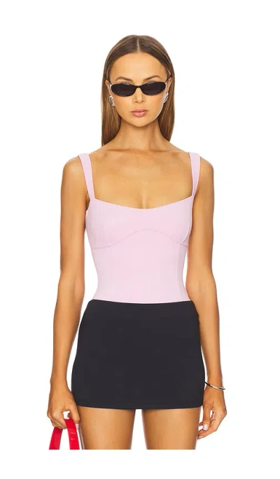 GOOD AMERICAN SCULPTING SWEETHEART TANK BODYSUIT