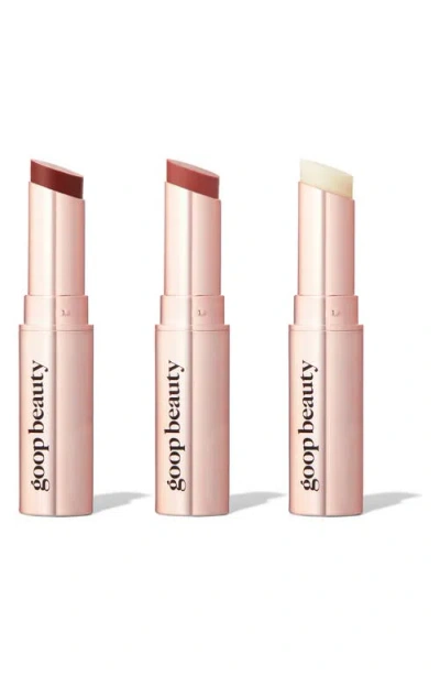 GOOP GOOP GENES CLEAN NOURISHING LIP BALM TRIO