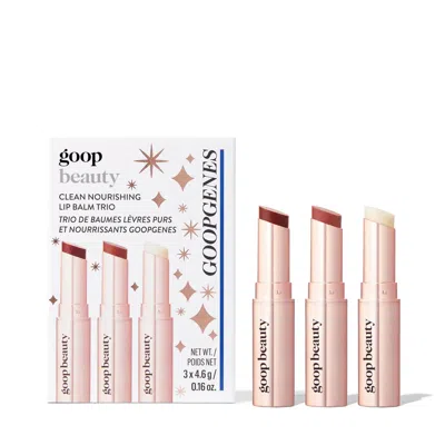 GOOP GOOPGENES CLEAN NOURISHING LIP BALM TRIO
