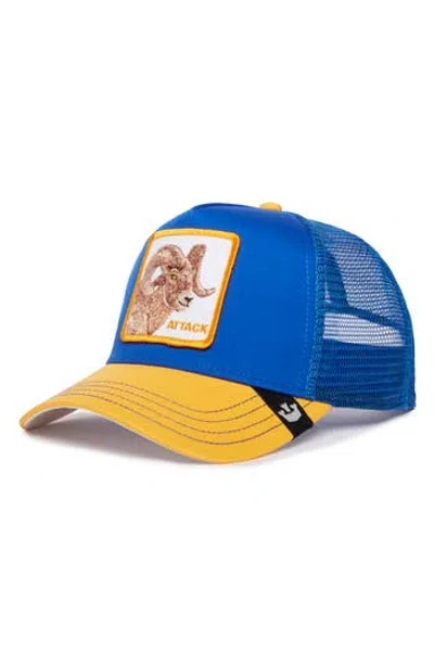 GOORIN BROS GOORIN BROS. THE ATTACK RAM ADJUSTABLE TRUCKER HAT