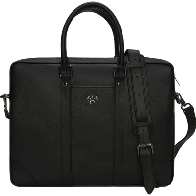 GORSKI GORSKI LEATHER LAPTOP BAG