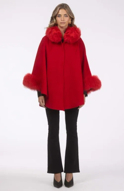 GORSKI GORSKI WOOL AND CASHMERE CAPE