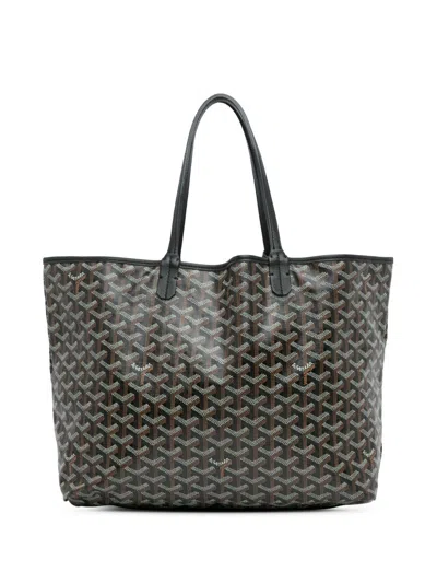 GOYARD 2018 GOYARDINE SAINT LOUIS PM TOTE BAG