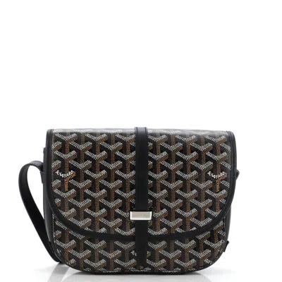 GOYARD BELVEDERE II MESSENGER BAG COATED CANVAS PM