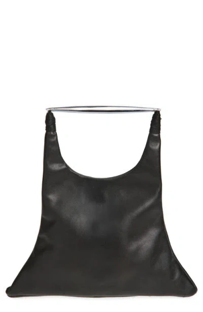 GRACE LING GRACE LING SPEAR LEATHER TOP HANDLE TOTE