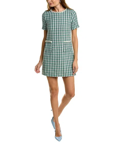 GRACIA GRACIA EMBELLISHED TWEED MIDI DRESS