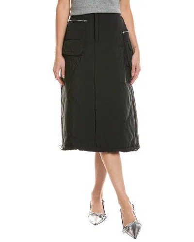 GRACIA QUILTED CARGO SKIRT