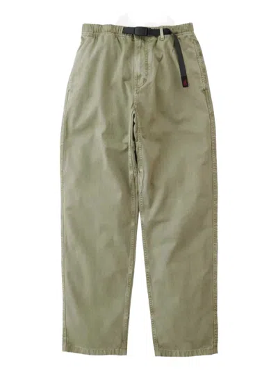 GRAMICCI BELTED-WAIST COTTON TROUSERS