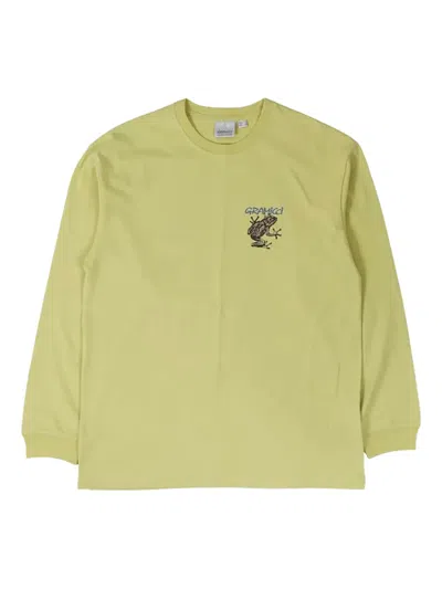 GRAMICCI FROG-PRINT LONG-SLEEVE T-SHIRT