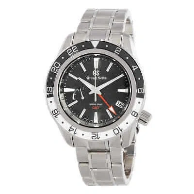 GRAND SEIKO GRAND SEIKO SPORT GMT SPRING DRIVE BLACK DIAL MEN'S WATCH SBGE277