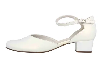 GRAZIE GRAZIE PUMPS DINGO PERLWEISS DAMENSCHUHE ÜBERGRÖSSEN WEISS