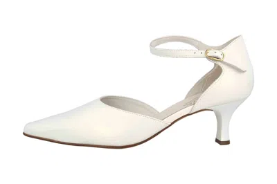 GRAZIE GRAZIE PUMPS DINGO PERLWEISS DAMENSCHUHE ÜBERGRÖSSEN WEISS