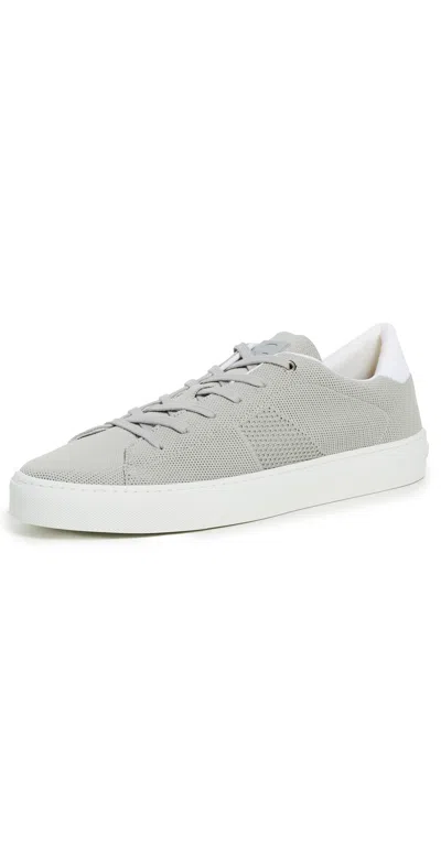 GREATS ROYALE 2.0 KNIT SNEAKERS GREY/WHITE