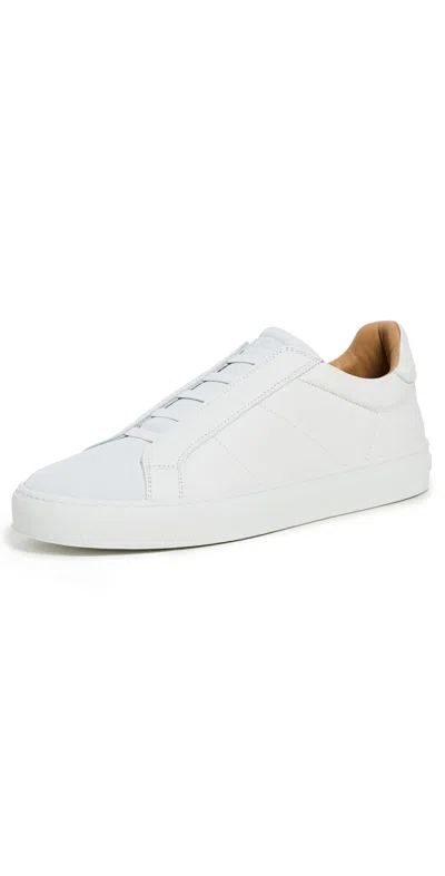 GREATS ROYALE 2.0 LEATHER SLIP-ON SNEAKERS BLANCO
