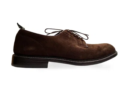 GREEN GEORGE MEN BROWN SUEDE LACE UP SHOES, 6.5 LUXURY LACE UPS & DRESS SHOES FOR MEN DARVEYS