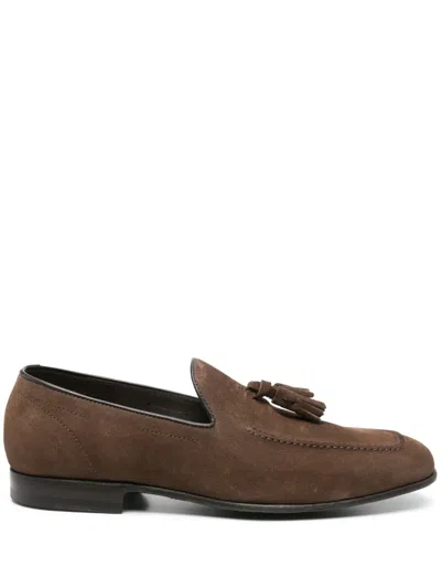 GREEN GEORGE SUEDE LOAFERS