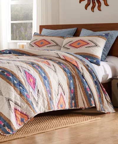 GREENLAND HOME FASHIONS CHEYENNE BOHO SPIRIT 3-PC. QUILT SET, KING