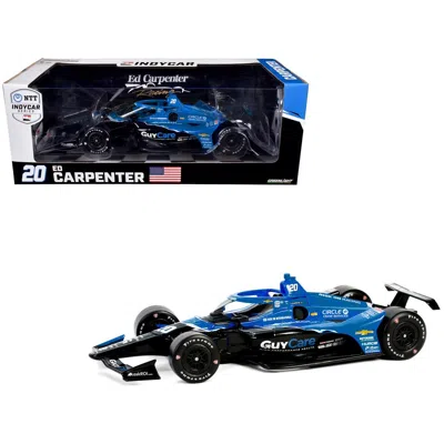 GREENLIGHT DALLARA INDYCAR NO.20 CARPENTER GUY CARE ED CARPENTER RACING NTT INDYCAR SERIES 2024 1-18 SCALE DIEC