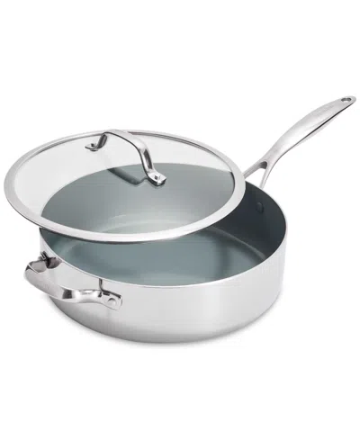 GREENPAN VALENCIA PRO STAINLESS STEEL 5-QT. SAUTE PAN WITH LID