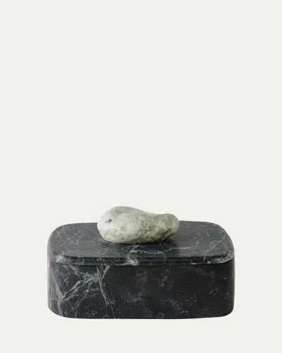 GREG NATALE PIETRA VERDE & IRISH GREEN MARBLE BOX