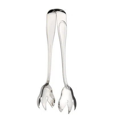 GREGGIO SILVER PLATED GEORGIAN ICE TONGS