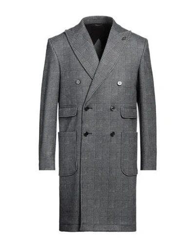 GREY DANIELE ALESSANDRINI GREY DANIELE ALESSANDRINI MAN COAT GREY SIZE 36 POLYESTER