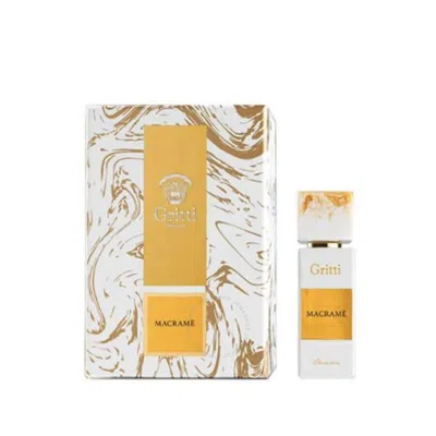 GRITTI GRITTI LADIES MACRAME EDP SPRAY 3.4 OZ FRAGRANCES 8052204136223