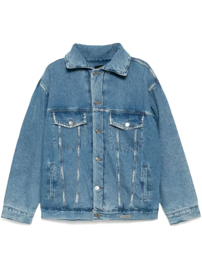 GROUND ZERO BUTTON-UP DENIM JACKET