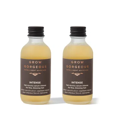 GROW GORGEOUS HAIR DENSITY SERUM INTENSE DUO 2 X 60ML (WORTH $100.00)
