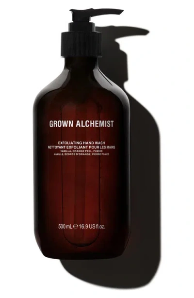 GROWN ALCHEMIST GROWN ALCHEMIST EXFOLIATING HAND WASH CLEANSER WITH VANILLA, ORANGE PEEL & PUMICE