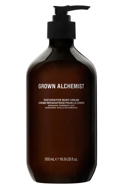 GROWN ALCHEMIST GROWN ALCHEMIST RESTORATIVE BODY CREAM MOISTURIZER WITH SHEA BUTTER, JOJOBA OIL & VITAMIN E