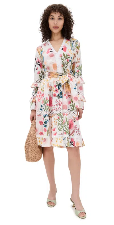 GUADALUPE DESIGN MADELYN SHORT DRESS PINK