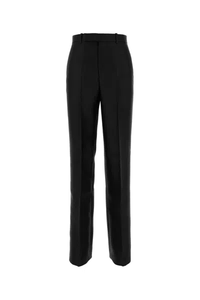 GUCCI GUCCI BLACK WOOL BLEND PANT