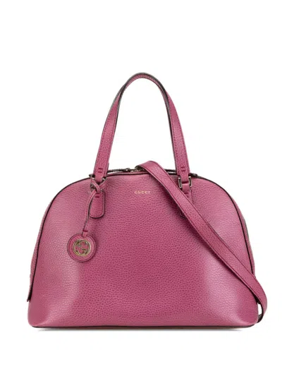 GUCCI 2000-2015 LADY DOLLAR DOME SATCHEL