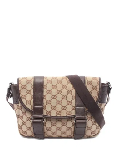 GUCCI 2000S GG SUPREME CANVAS SHOULDER BAG