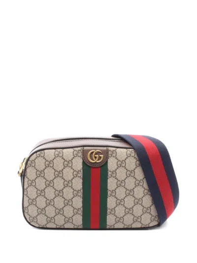 GUCCI 2020S OPHIDIA GG-SUPREME CROSSBODY BAG