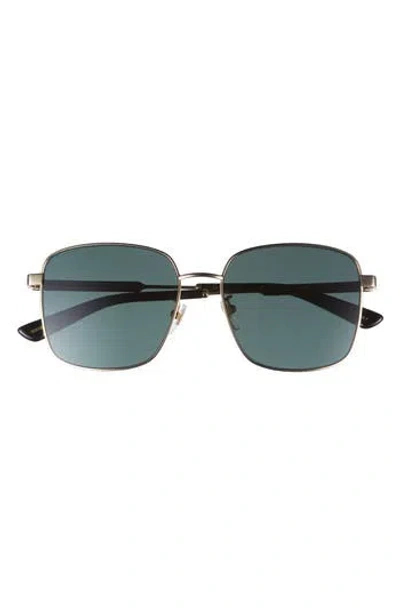 GUCCI GUCCI 58MM SQUARE SUNGLASSES