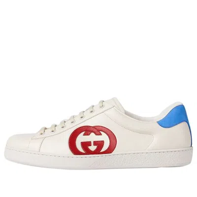 GUCCI Gucci Ace 'Interlocking G - White Red Blue'