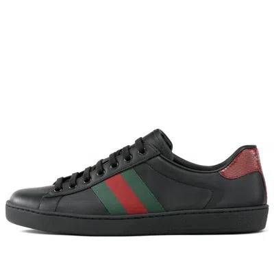 GUCCI Gucci Ace Leather 'Black'