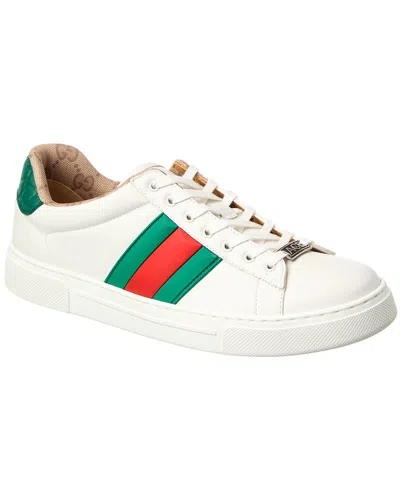 GUCCI GUCCI ACE LEATHER SNEAKER