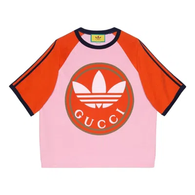 GUCCI adidas x Gucci Cotton T-Shirt 'Pink'