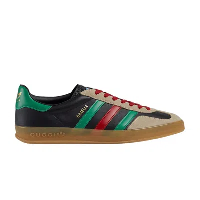 GUCCI ADIDAS X GUCCI GAZELLE 'BLACK GREEN RED'