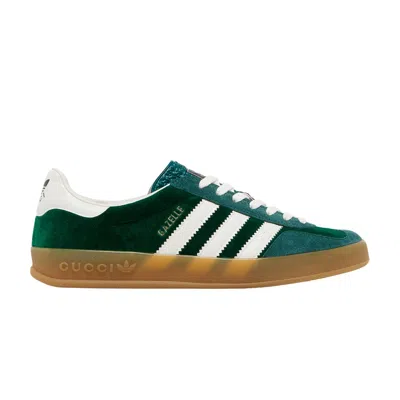 GUCCI ADIDAS X GUCCI GAZELLE 'GREEN SUEDE'