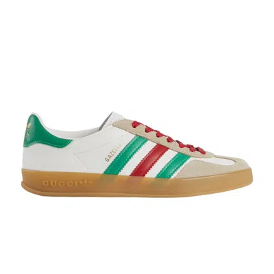 GUCCI ADIDAS X GUCCI WMNS GAZELLE 'WHITE GREEN RED'