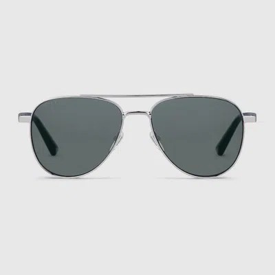 GUCCI GUCCI AVIATOR FRAME SUNGLASSES