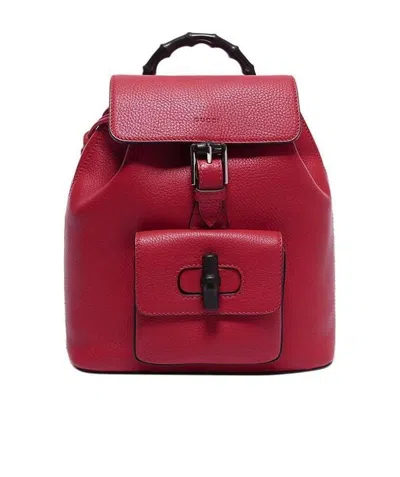 GUCCI BAMBOO SAC SERIES BACKPACKS