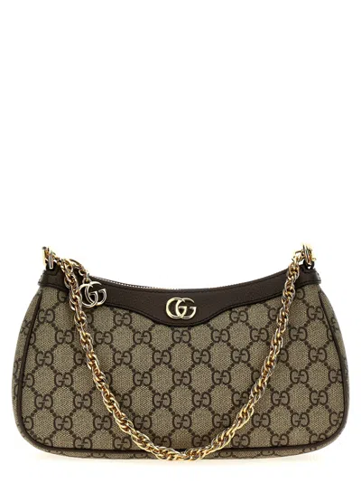 GUCCI WOMEN BEIGE OPHIDIA SMALL HANDBAG, ONESIZE LUXURY TOTES FOR WOMEN DARVEYS