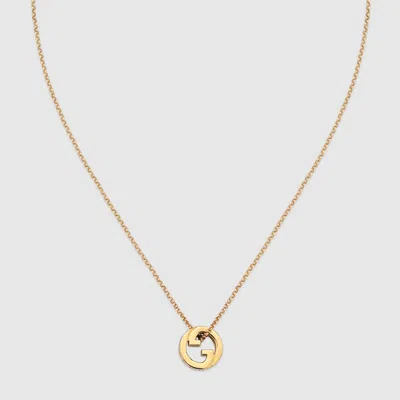 GUCCI GUCCI BLONDIE CRYSTAL PENDANT NECKLACE